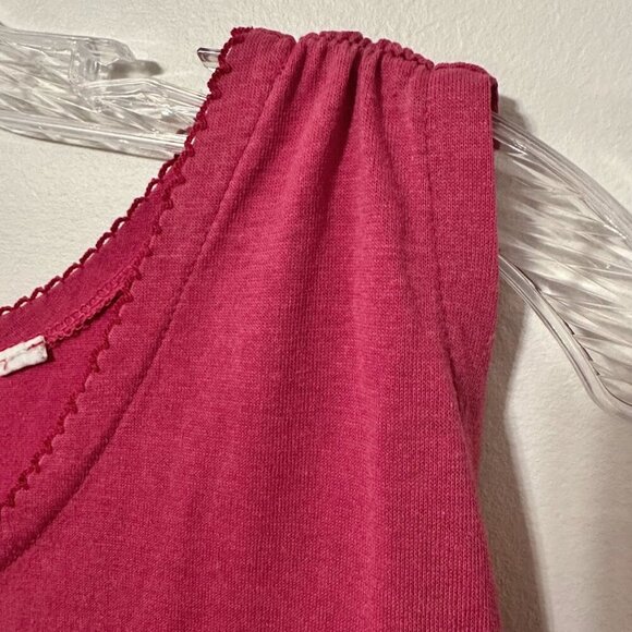 Venezia Women's Pink Tank Top - Size L (large) - Picture 4 of 6